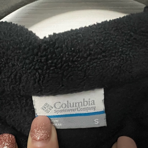 Womens fleece Columbia zip up jacket. SM‎ - Picture 3 of 3